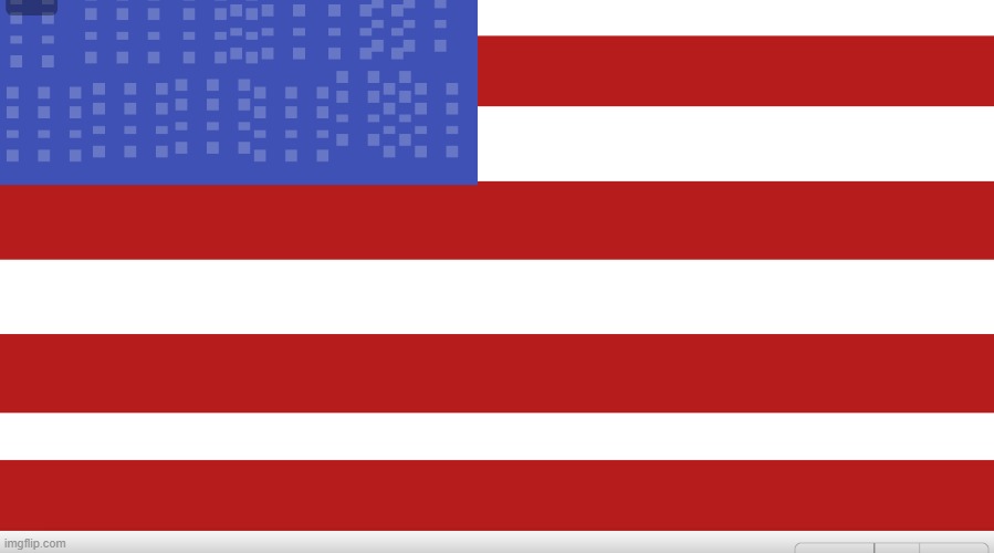 last time i drew the usa flag it was horrible | made w/ Imgflip meme maker