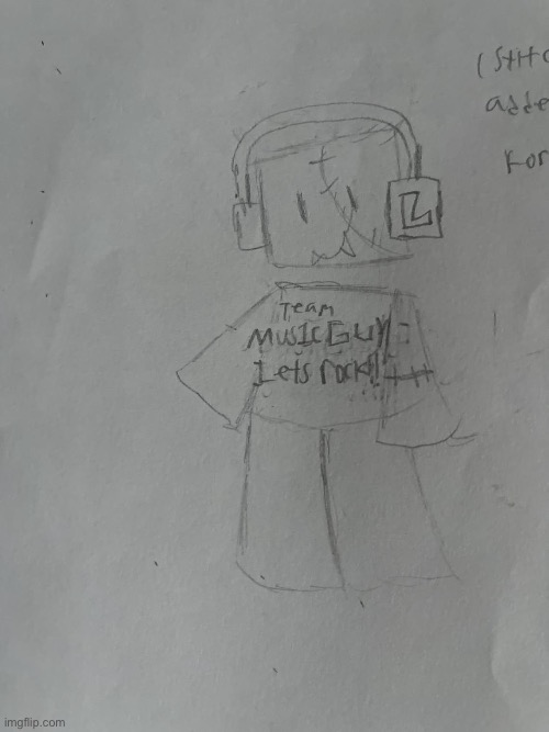 c00lkiddling!! his name is mus1cguyy and my friends made fanart of him for some reason!! (In the comments) | made w/ Imgflip meme maker