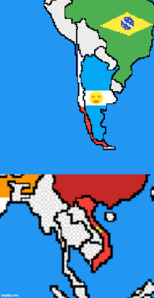 chile and vietnam | made w/ Imgflip meme maker