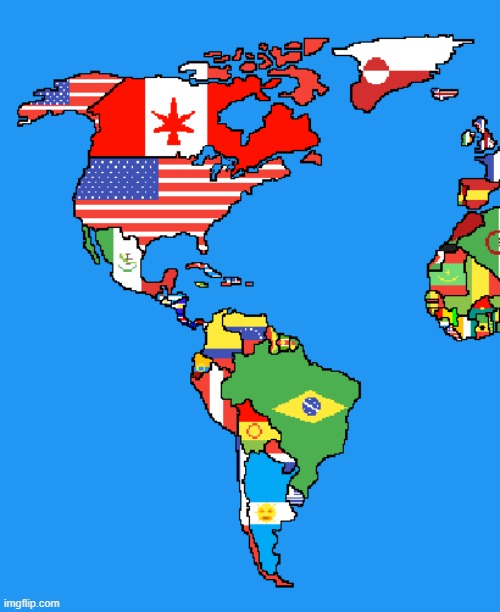 2/6 continents done | made w/ Imgflip meme maker