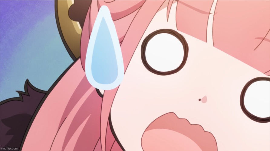 image tagged in shocked aru template | made w/ Imgflip meme maker