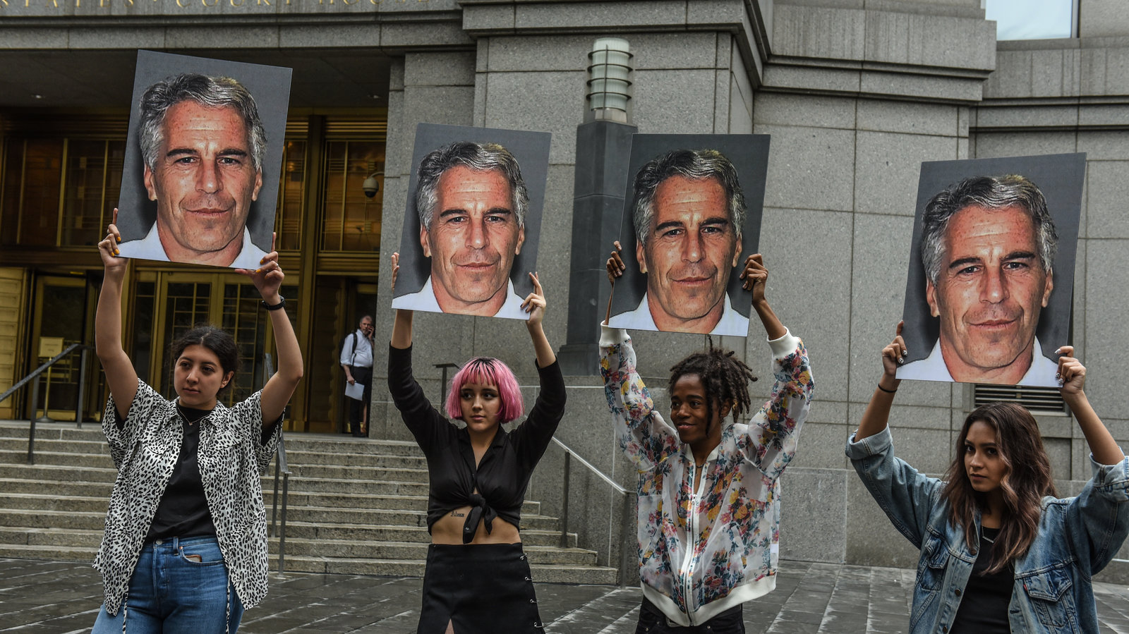 Jeffrey Epstein Blank Meme Template