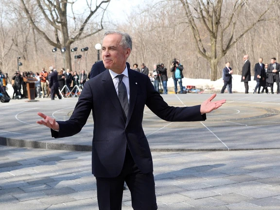 Mark Carney does whatever he wants Blank Meme Template