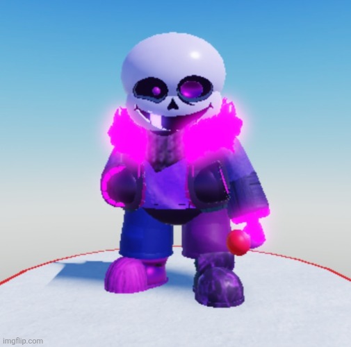 meet my sans oc his name is glonky sans he is autistic and can destroy every world by sneezing | made w/ Imgflip meme maker