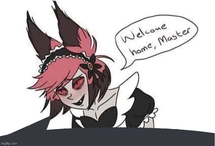 Alastor maid outfit | image tagged in alastor maid outfit | made w/ Imgflip meme maker
