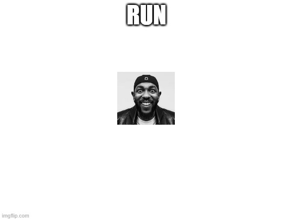 He is coming | RUN | image tagged in mustard | made w/ Imgflip meme maker