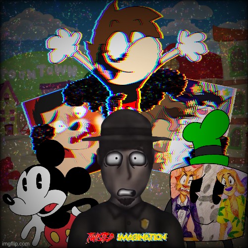 ⱧØ₩ĐɎ, ₱₳Ⱡ! | image tagged in pibby | made w/ Imgflip meme maker