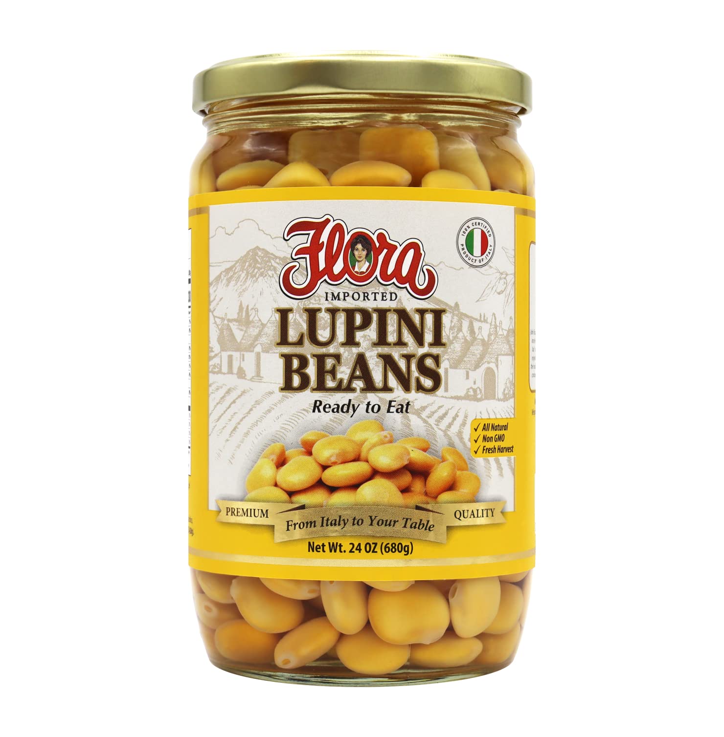 Lupini Beans Blank Meme Template