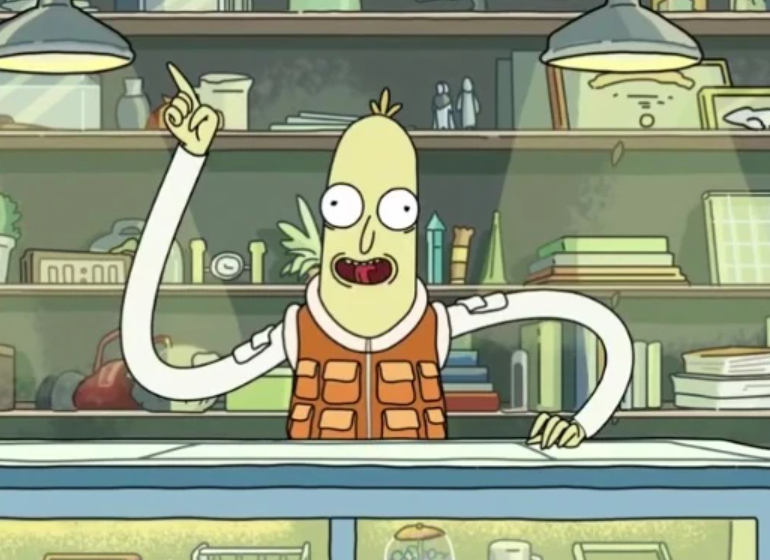 rick morty stealy Blank Meme Template