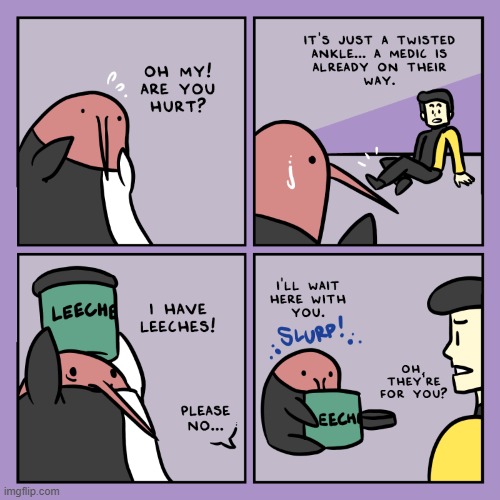 image tagged in stars,hurt,ankle,twisted,leeches,slurp | made w/ Imgflip meme maker
