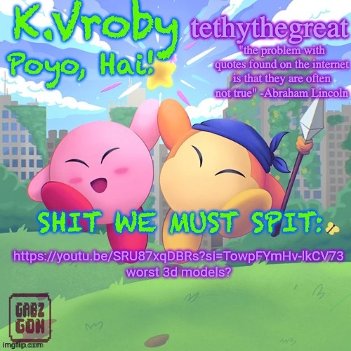 K.Vroby and tethythegreat shared template | https://youtu.be/SRU87xqDBRs?si=TowpFYmHv-lkCV73
worst 3d models? | image tagged in k vroby and tethythegreat shared template | made w/ Imgflip meme maker