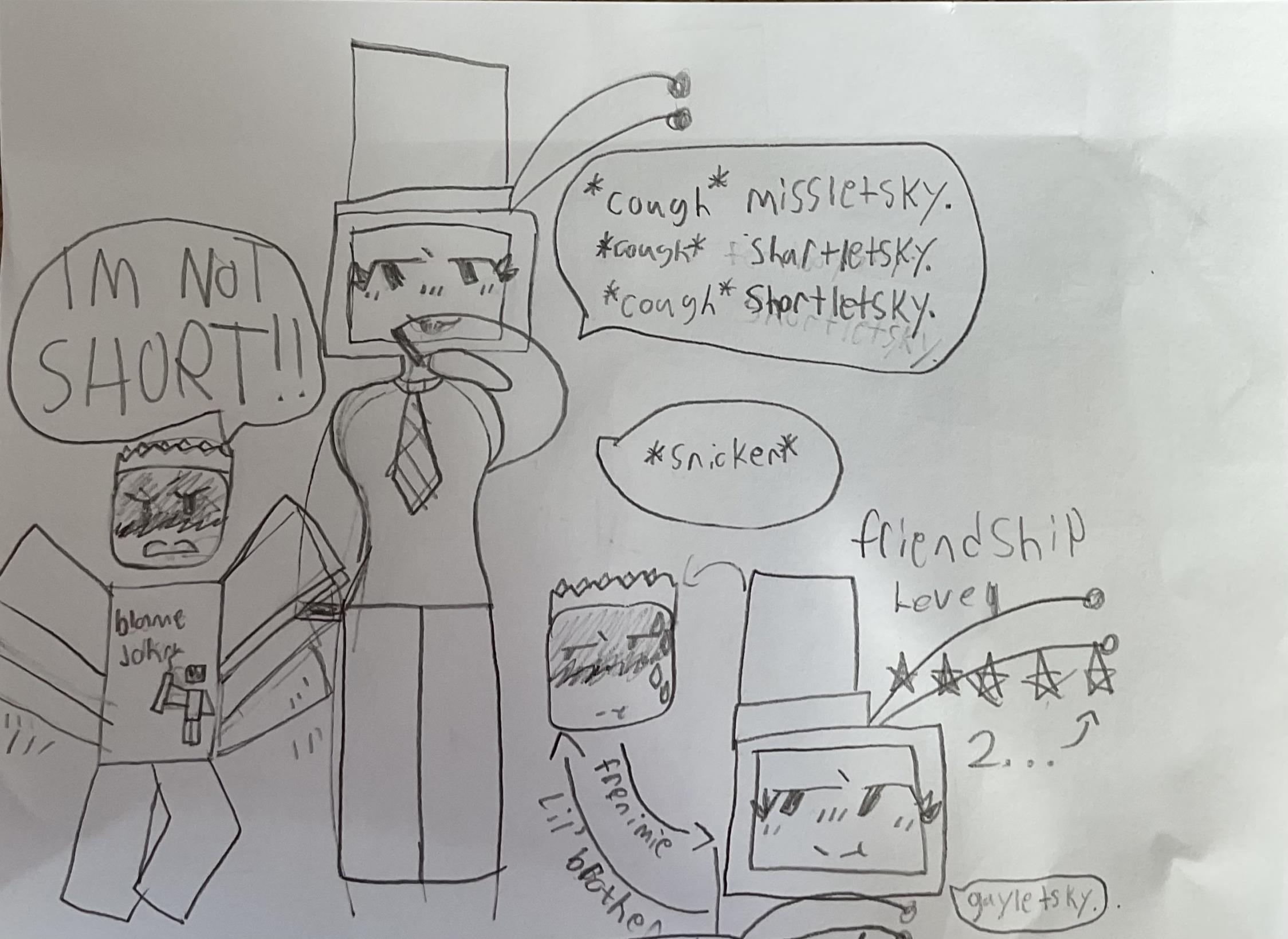 If forsaken characters met my oc Blank Meme Template