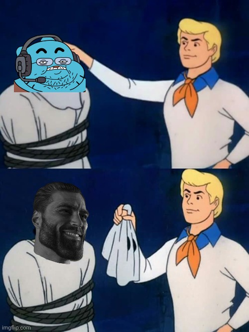 Scooby doo mask reveal | image tagged in scooby doo mask reveal | made w/ Imgflip meme maker