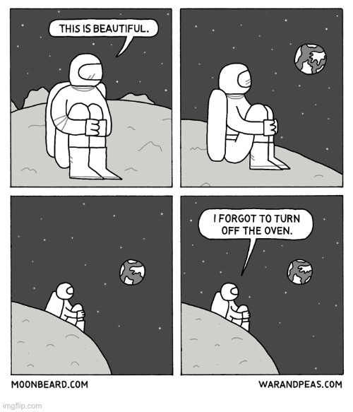 War and Peas | image tagged in comics,war and peas,astronaut | made w/ Imgflip meme maker