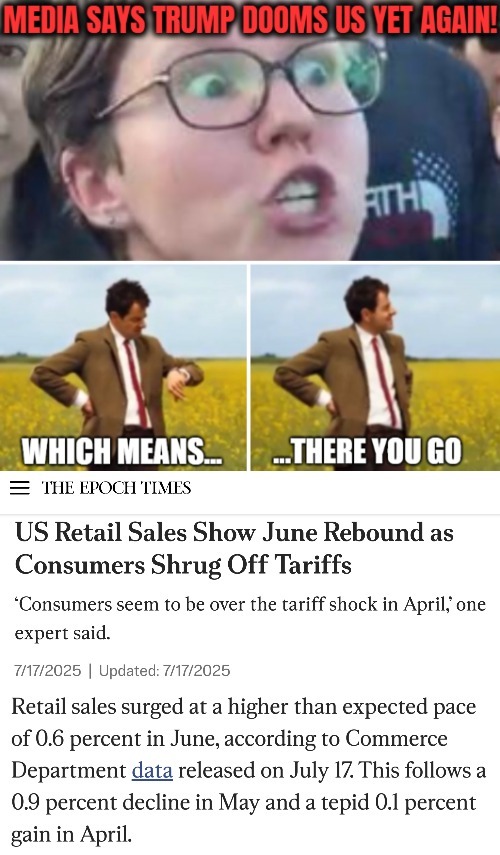 The Circle... | image tagged in triggered liberal,mr bean waiting,economy,tariffs,donald trump | made w/ Imgflip meme maker