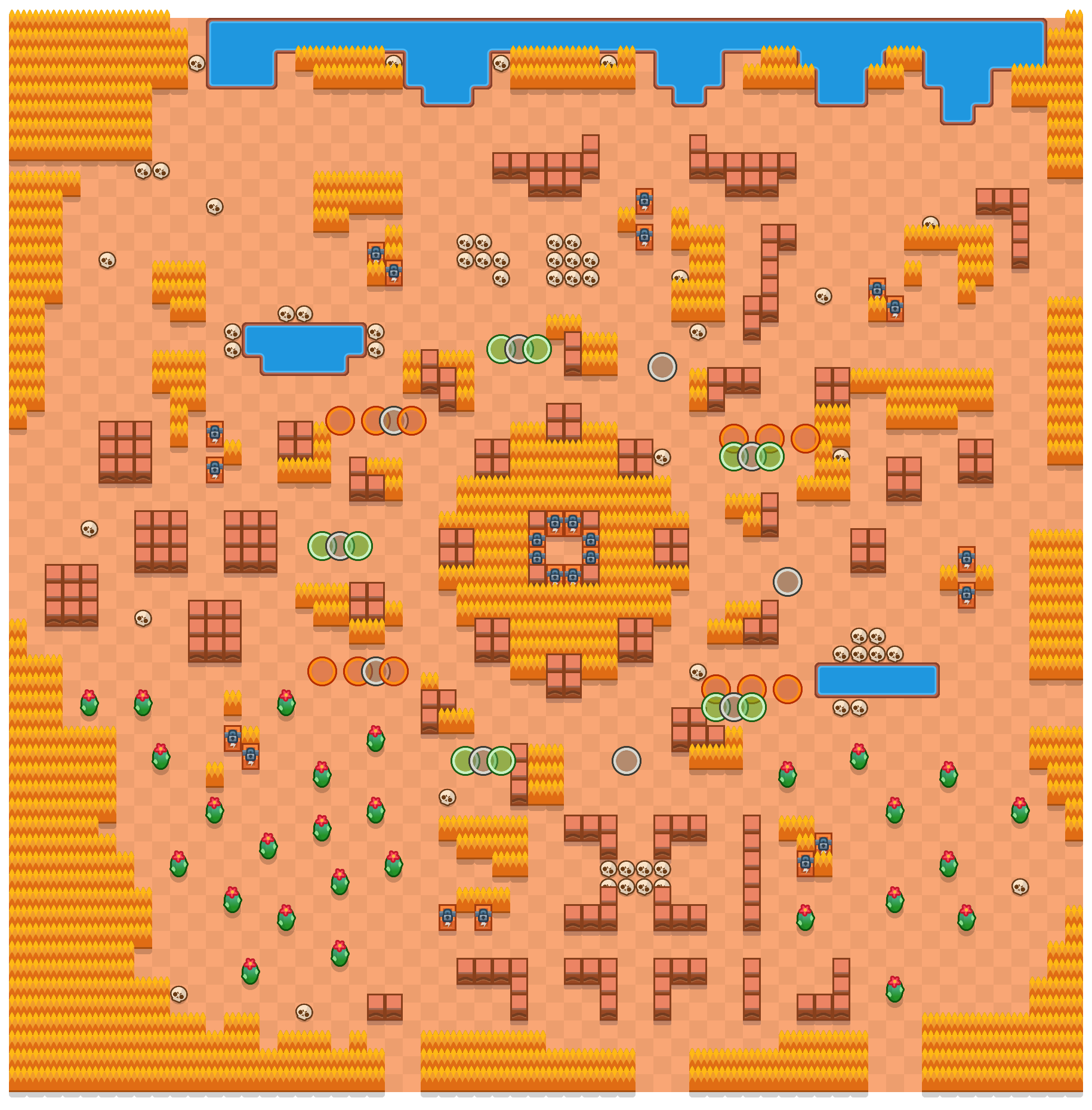 brawl stars heart feast or famine Blank Meme Template
