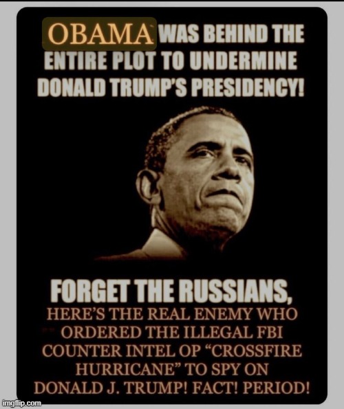 Who else wants consequences & punishment for B.H.O.?? | image tagged in barack obama,trump russia collusion,russia,division,evil,punishment | made w/ Imgflip meme maker