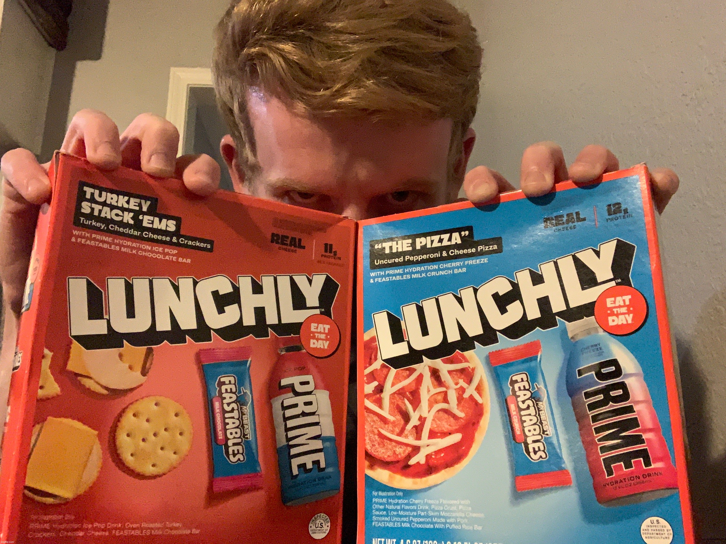 LUNCHLY UNBOXING | made w/ Imgflip meme maker