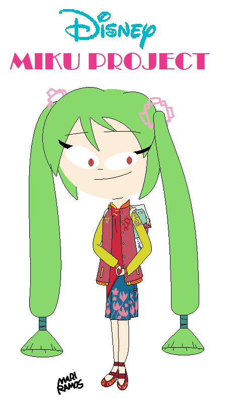 Disney Miku Project - Dragon Type Blank Meme Template