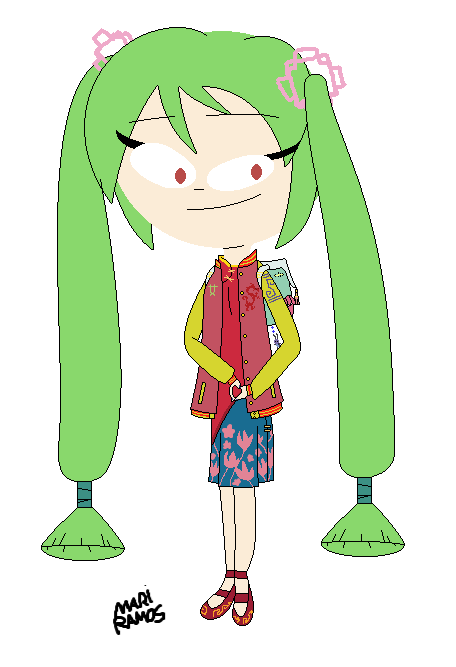 Disney Miku Project - Dragon Type Blank Meme Template