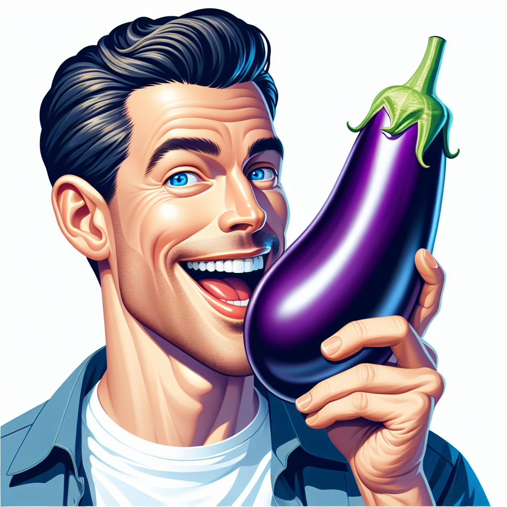 a eggplant Blank Meme Template