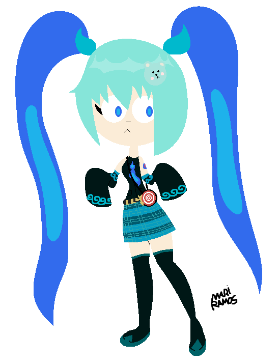 Disney Miku Project - Brave Type Blank Meme Template