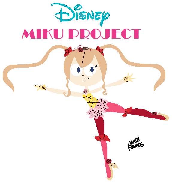 Disney Miku Project - Rose Type Blank Meme Template