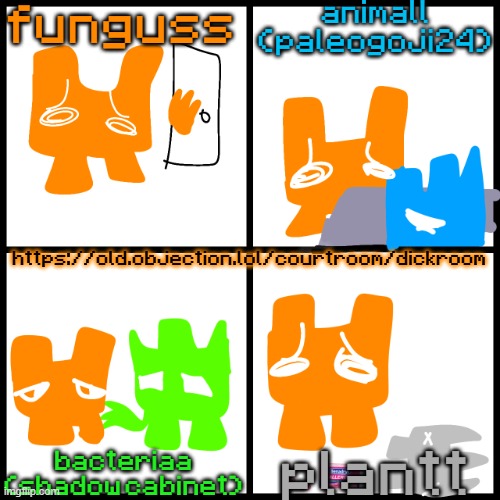 the 4-way temp | https://old.objection.lol/courtroom/dickroom | image tagged in the 4-way temp | made w/ Imgflip meme maker