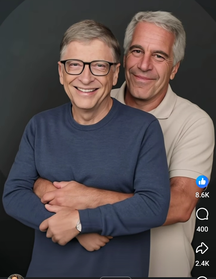 Jeff Epstein & Bill Gates Blank Meme Template