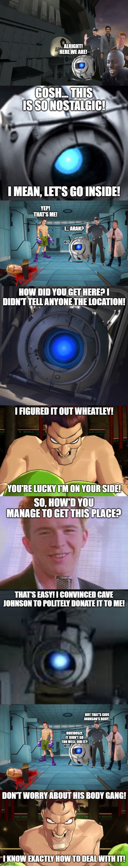 Newest Team Wheatley Base | made w/ Imgflip meme maker