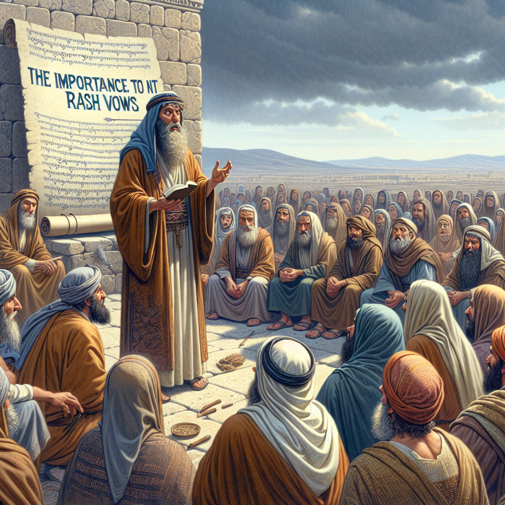 What did Jesus teach about NOT making rash vows etc. Blank Meme Template