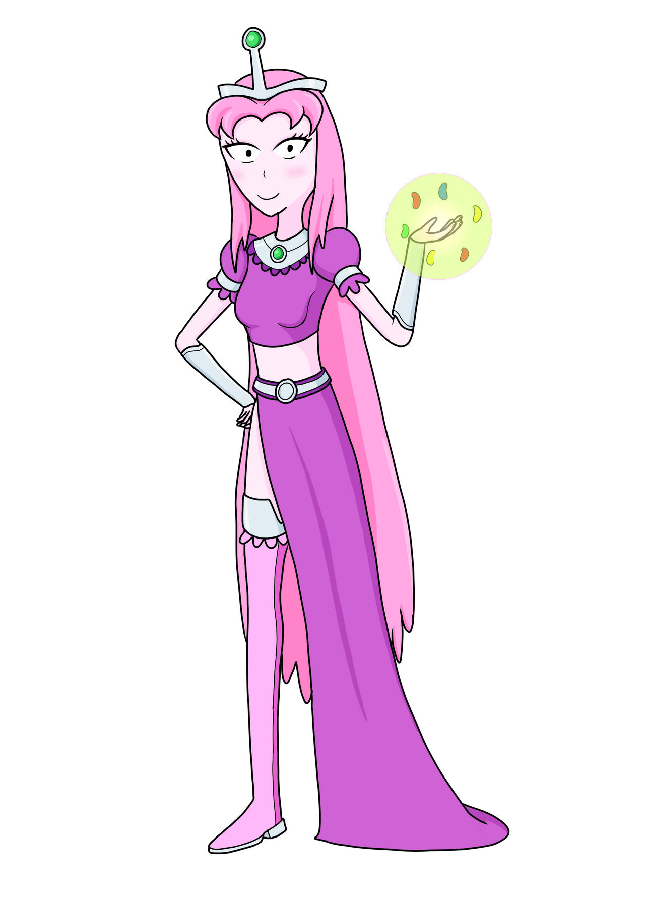 Princess stargum fusion Blank Meme Template