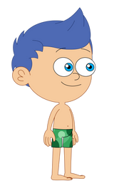 Gil in his Swimsuit Meme Template