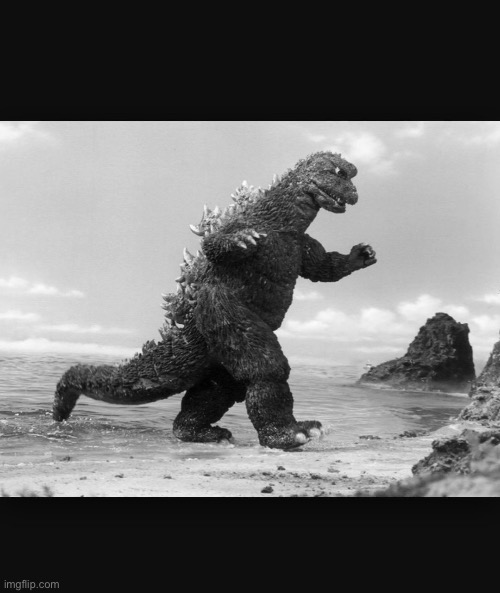 Godzilla  | image tagged in godzilla | made w/ Imgflip meme maker