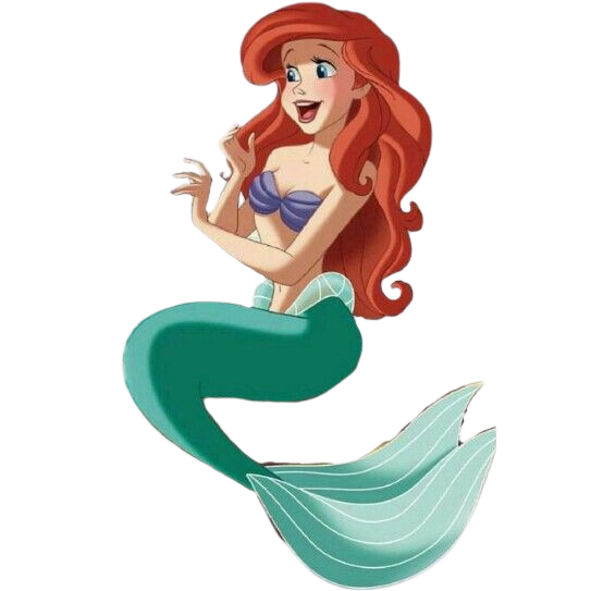 ariel sitting Blank Meme Template