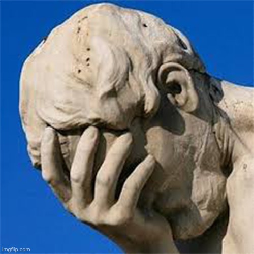 Groan Facepalm | image tagged in groan facepalm | made w/ Imgflip meme maker