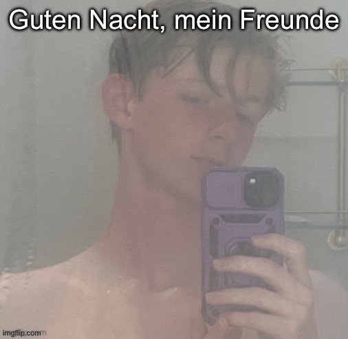 Virian | Guten Nacht, mein Freunde | image tagged in virian | made w/ Imgflip meme maker