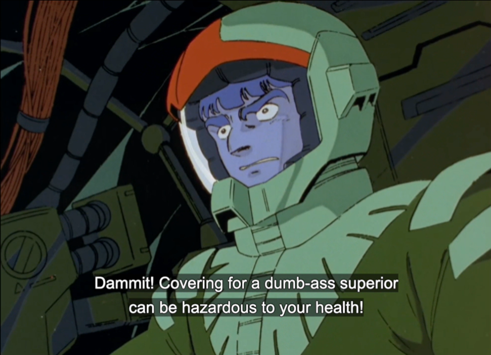 Gundam Dumb-ass Superior Blank Meme Template