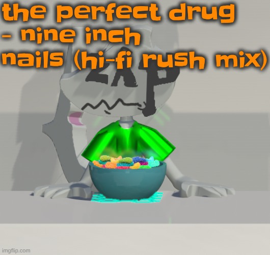 Are these gummy worms? (don't ask why the render is so crisp) | the perfect drug - nine inch nails (hi-fi rush mix) | image tagged in are these gummy worms don't ask why the render is so crisp | made w/ Imgflip meme maker