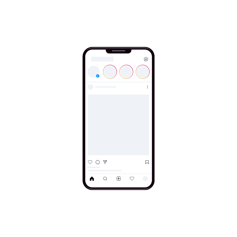 High Quality Facebook empty screen Blank Meme Template