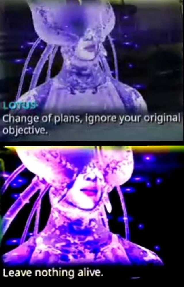 Leave nothing alive Blank Meme Template