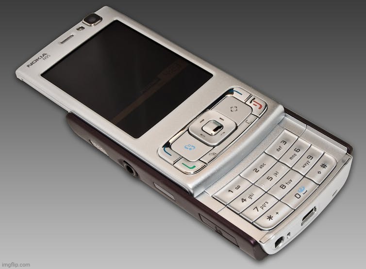 Nokia N95 Gigachad Of Mobile Phones | image tagged in nokia n95,gigachad,nokia | made w/ Imgflip meme maker