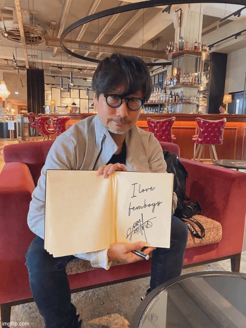 We love you Kojima | made w/ Imgflip meme maker