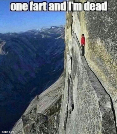 Free Solo Climbing | image tagged in alex honnold,free solo,dark humor,lattice climbing,climbing memes,laticeclimbing | made w/ Imgflip meme maker