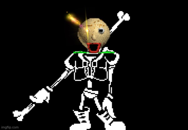 Disbelief baldi Blank Meme Template