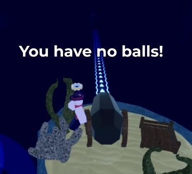 You have no balls Blank Meme Template
