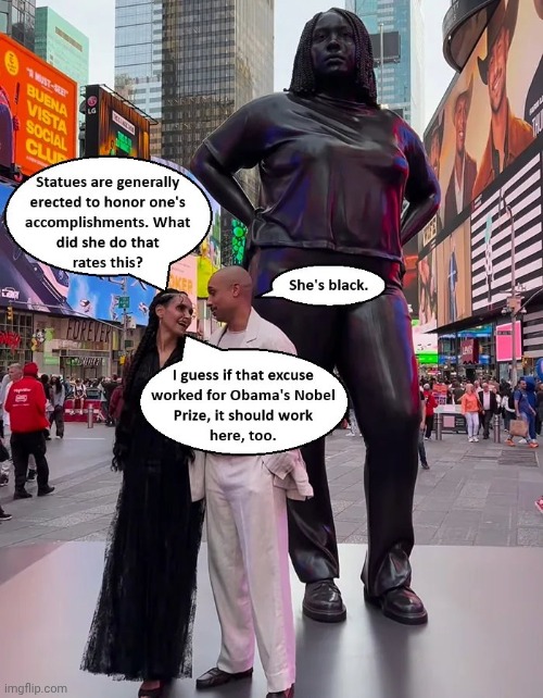 Who is this anyway ? | image tagged in new york,statue,what the hell happened here,but why tho,who are you | made w/ Imgflip meme maker