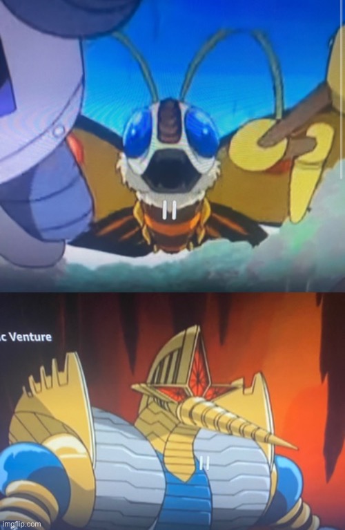 If any of you guys know this episode of Sonic X, these look WAY too similar to Mothra and Mogura | made w/ Imgflip meme maker