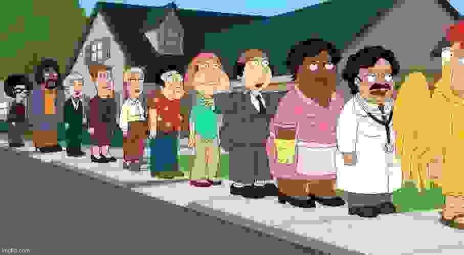 Family guy on steroids | image tagged in family guy on steroids | made w/ Imgflip meme maker