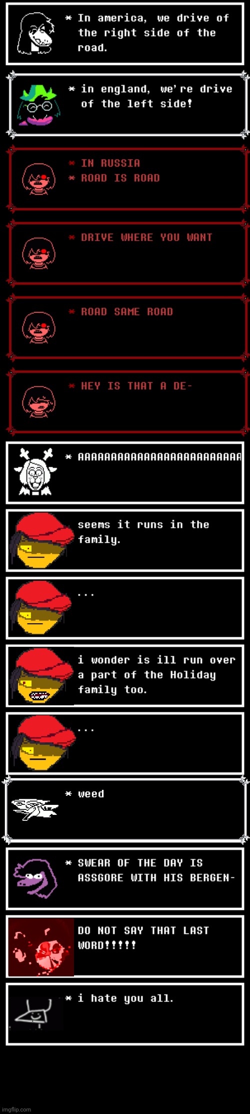 mmmh tasty | image tagged in deltarune,memes | made w/ Imgflip meme maker